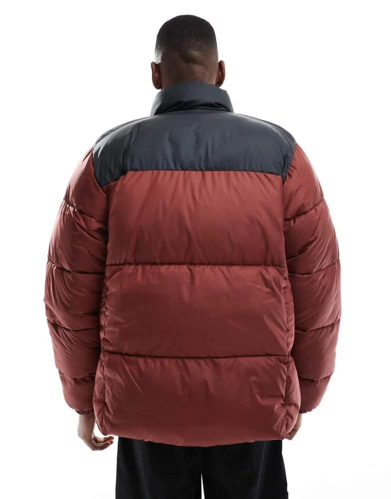 Columbia Columbia Puffect III jacket in burgundy 3