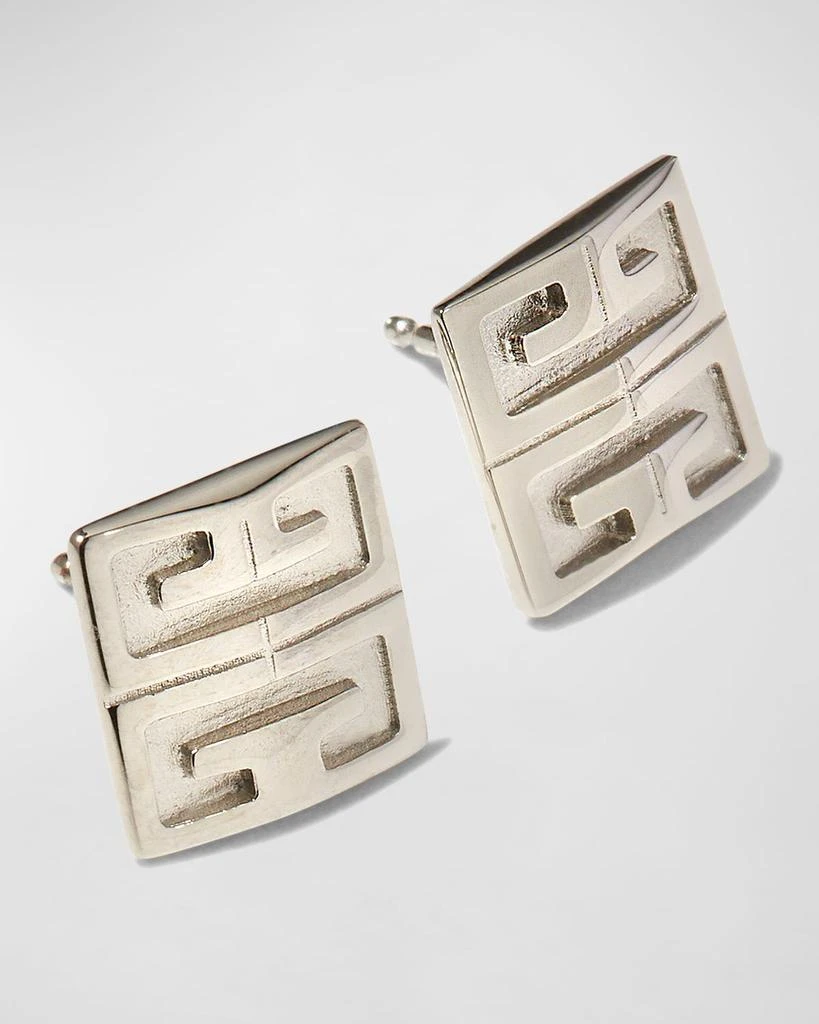 Givenchy Men's 4G Silvery Stud Earrings 3
