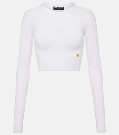 Dolce
Gabbana Silk-blend sweater 1