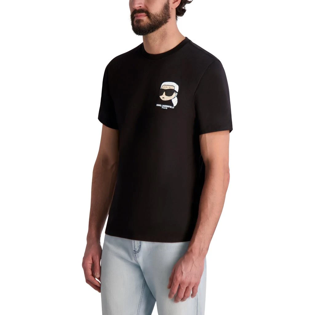 Karl Lagerfeld Paris FADED KARL HEAD T-SHIRT 3