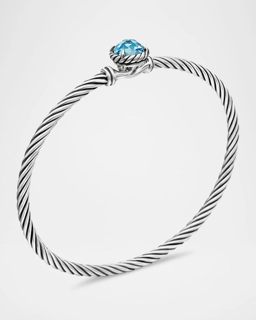 David Yurman 3mm Petite Chatelaine Bracelet in Silver 3