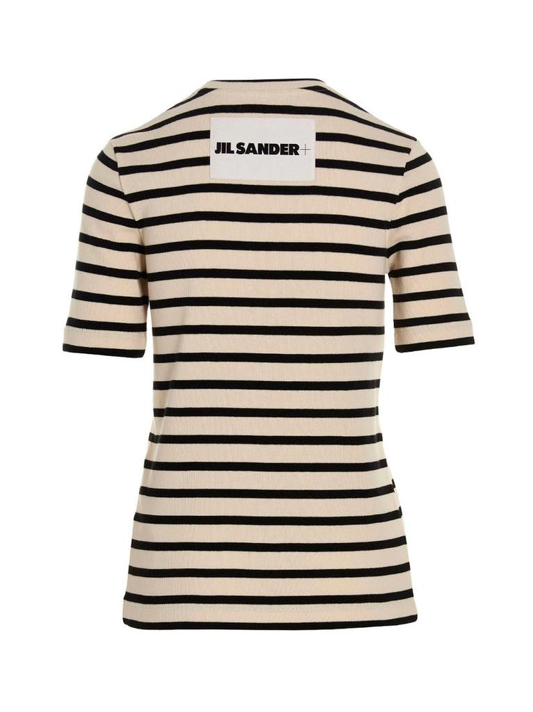 Jil Sander Jil Sander+ Striped Crewneck T-Shirt