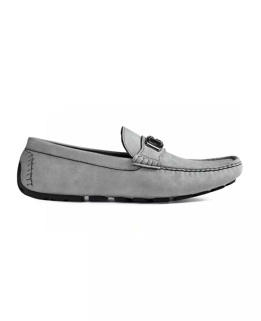 GUESS Men's Agaro Ornamented Moc Toe Driving Loafers 7