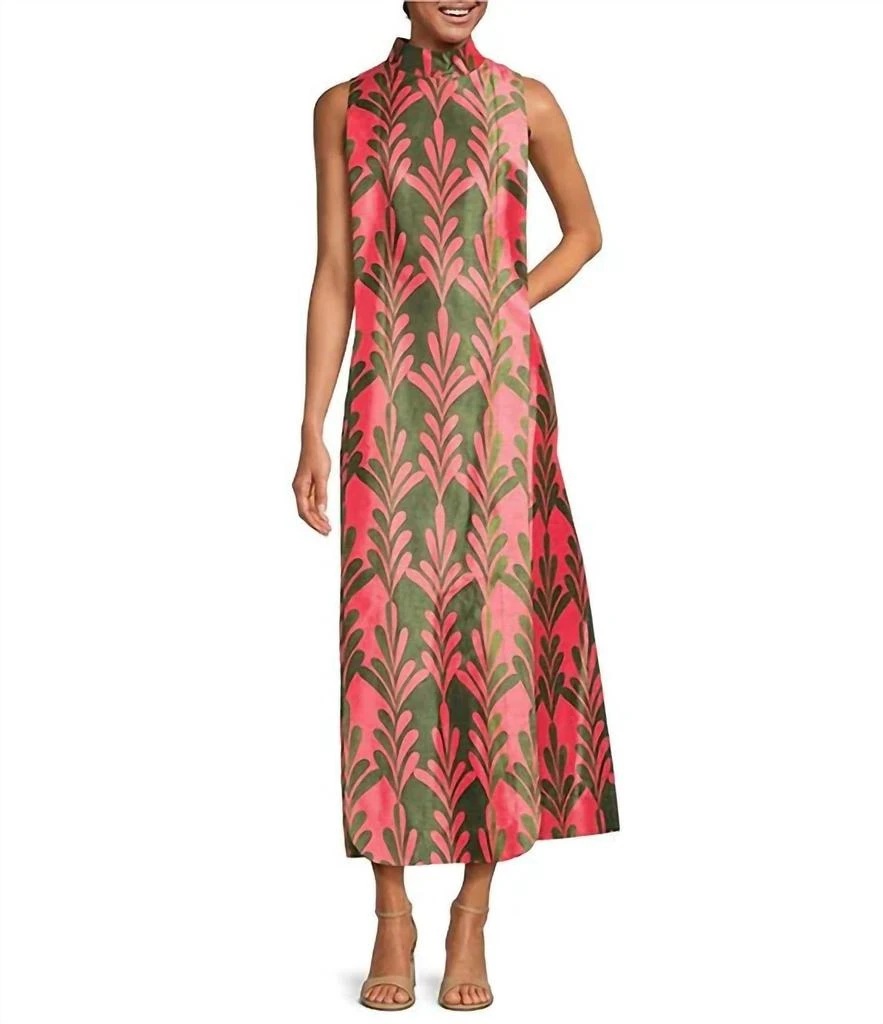 chinese dress ladies Carly Ruched Maxi Dress main image 0