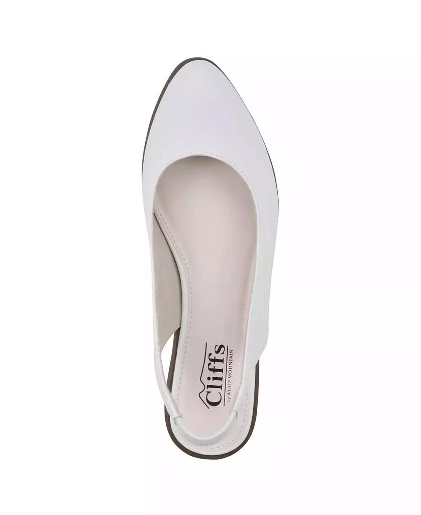 White Mountain Women's Memory Comfort Flat 4