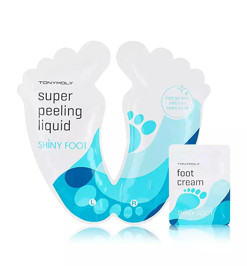 TONYMOLY Shiny Foot Super Peeling Liquid, 0.85 fl. oz. 2