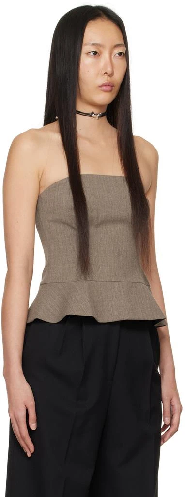 Beaufille Brown Francis Tank Top 2