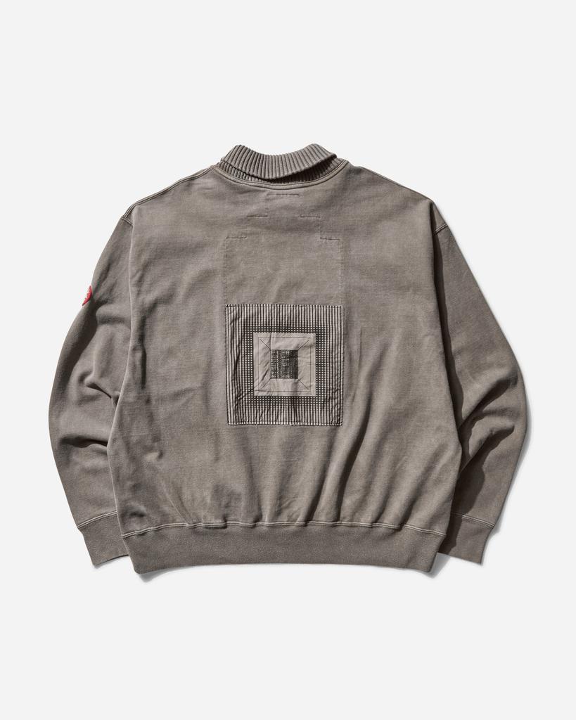 Cav Empt Men's Overdye Overlap Light Crewneck Sweatshirt Brown