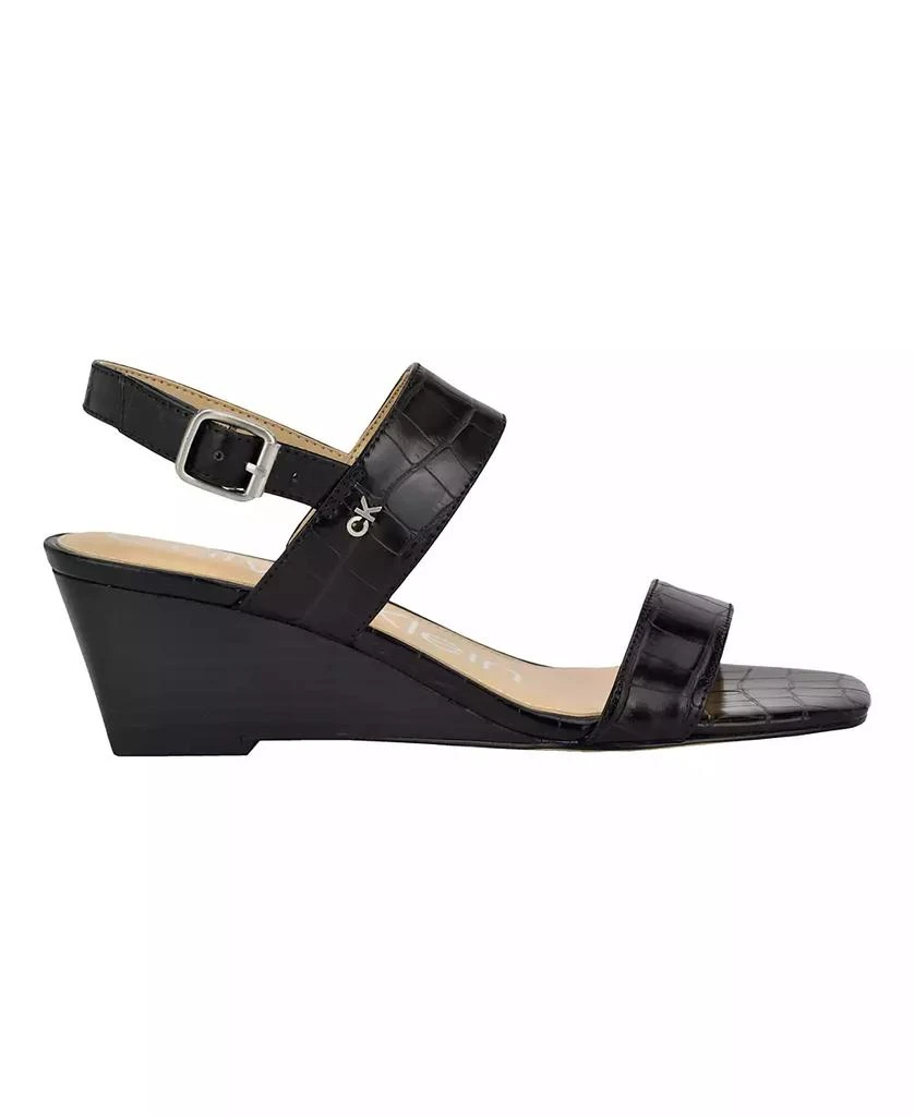 Women's Kayor Strappy Open Toe Wedge Sandals  On Sale Now with Up to 81%  Off | Discover Exclusive Deals & Savings at BeyondStyle  Authentic Calvin  Klein shoe|women's fashion, shoes &