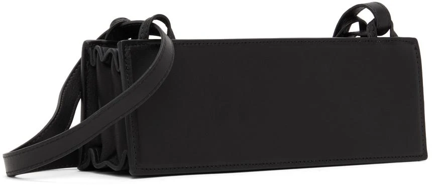 Y/Project Black Mini Accordion Baguette Bag 3