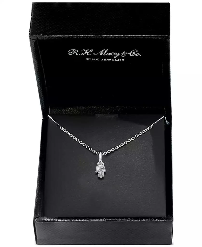 EFFY® Diamond Pavé Hamsa Hand 18