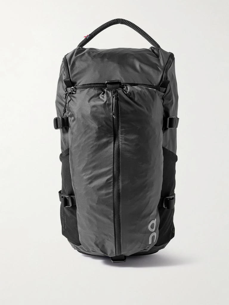 On Speed Pack Shell-trimmed Ripstop Backpack