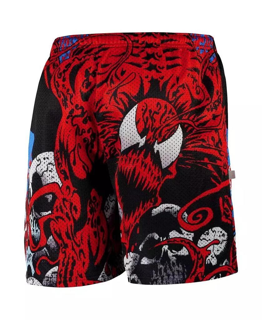 Chalk Line Men's Red/Black Venom Carnage Mind Bomb 1996 Retro Shorts 2
