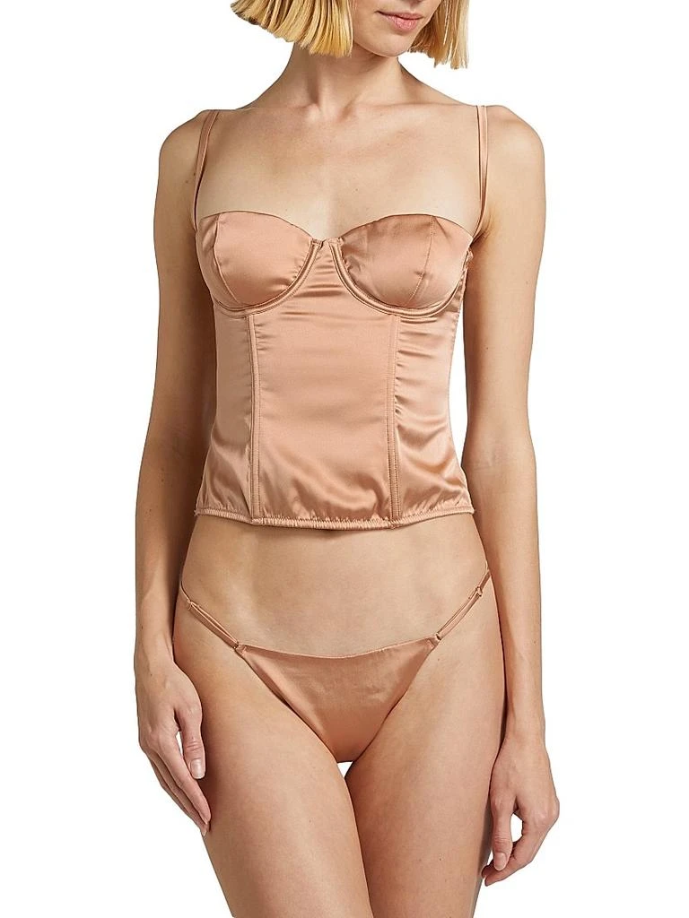 Kiki De Montparnasse Tous Les Jours Silk Bustier 3