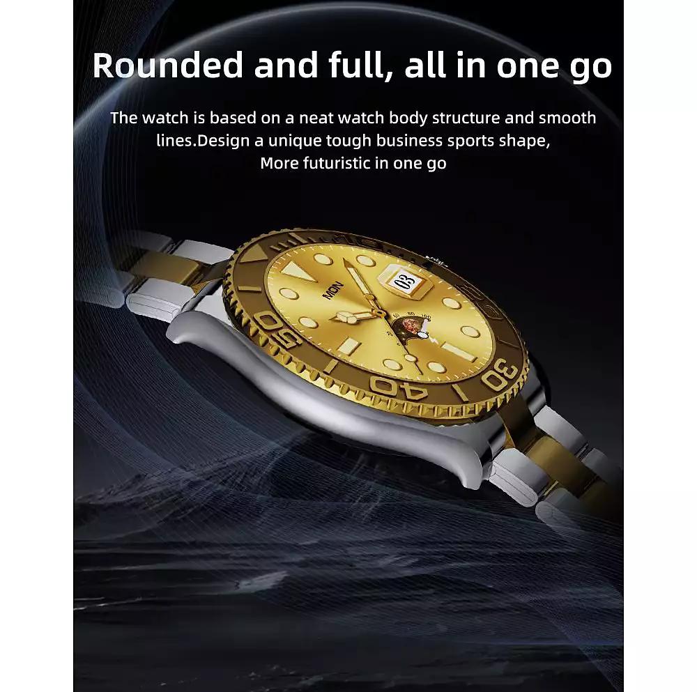 RUXING Smart 1.32" HD Smart Watch Multi-function With Bluetooth Calling Health Monitoring, IP67 for Women Men