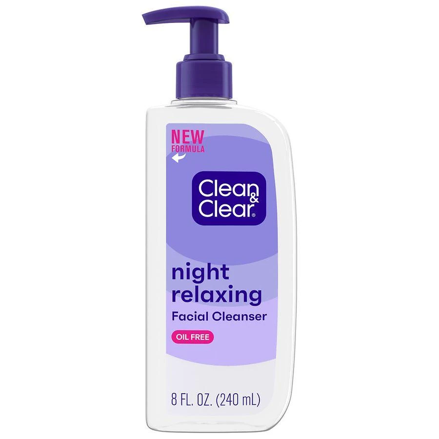 Clean & Clear Night Relaxing Oil-Free Deep Cleaning Face Wash 5