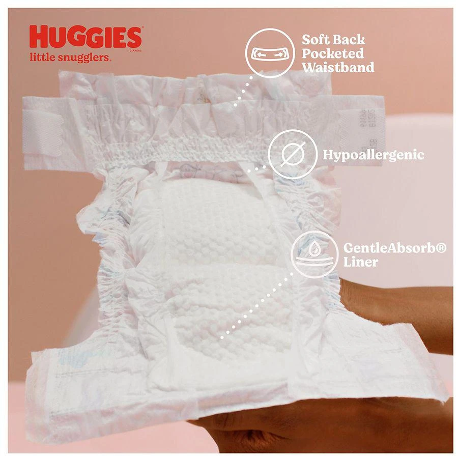 Huggies Little Snugglers Baby Diapers Size 2 (ct 72) 10