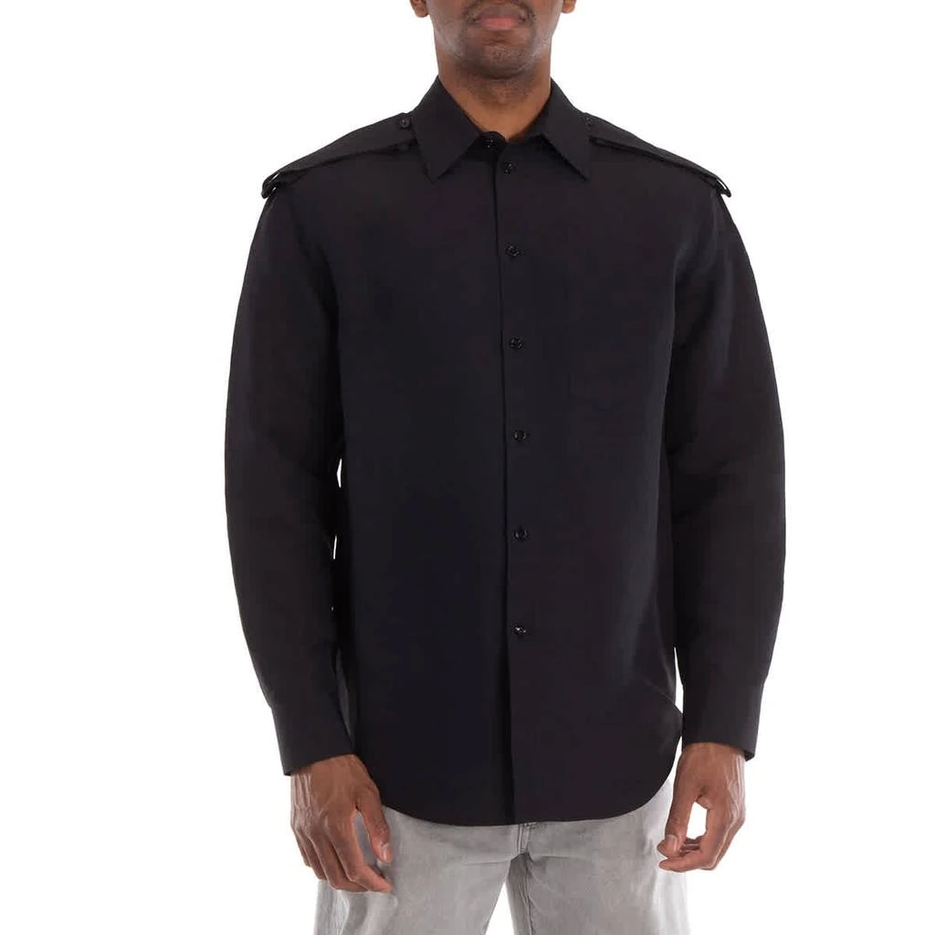 Burberry Long Sleeve Knight-Hardware Printed Shirt 1