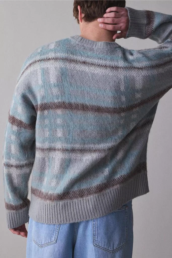 The Ragged Priest The Ragged Priest Dial Patterned Crew Neck Sweater 2