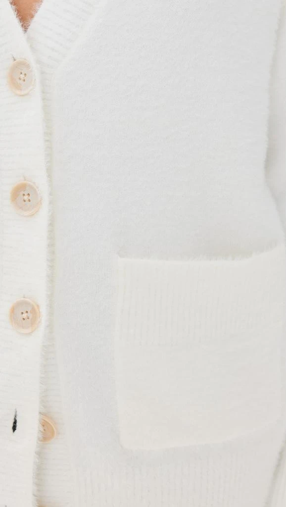 Good American Oversized Plush Cardigan 5