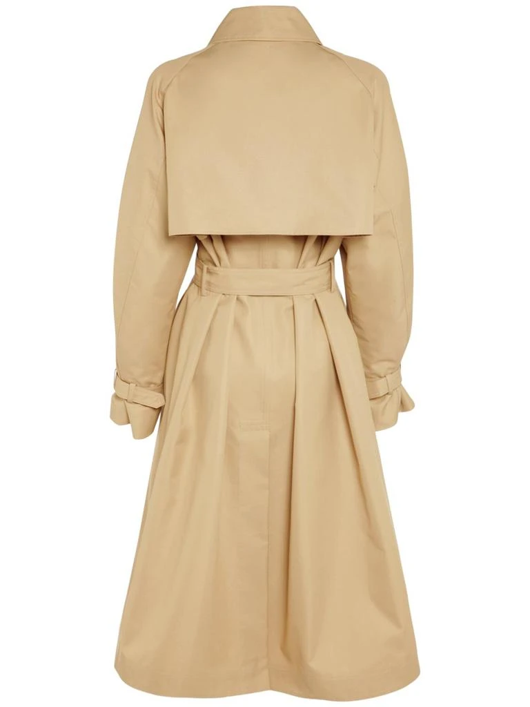 WEEKEND MAX MARA Canasta Cotton Blend Trench Coat 5