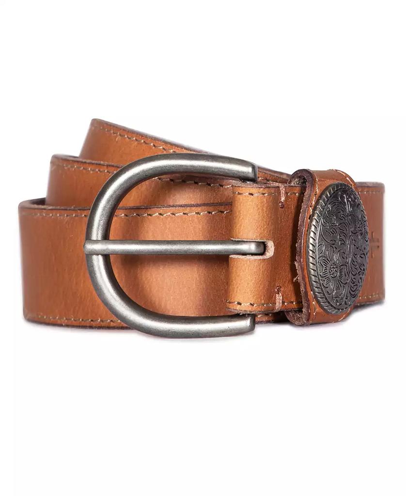 Frye Women's Concho On Loop Belt
