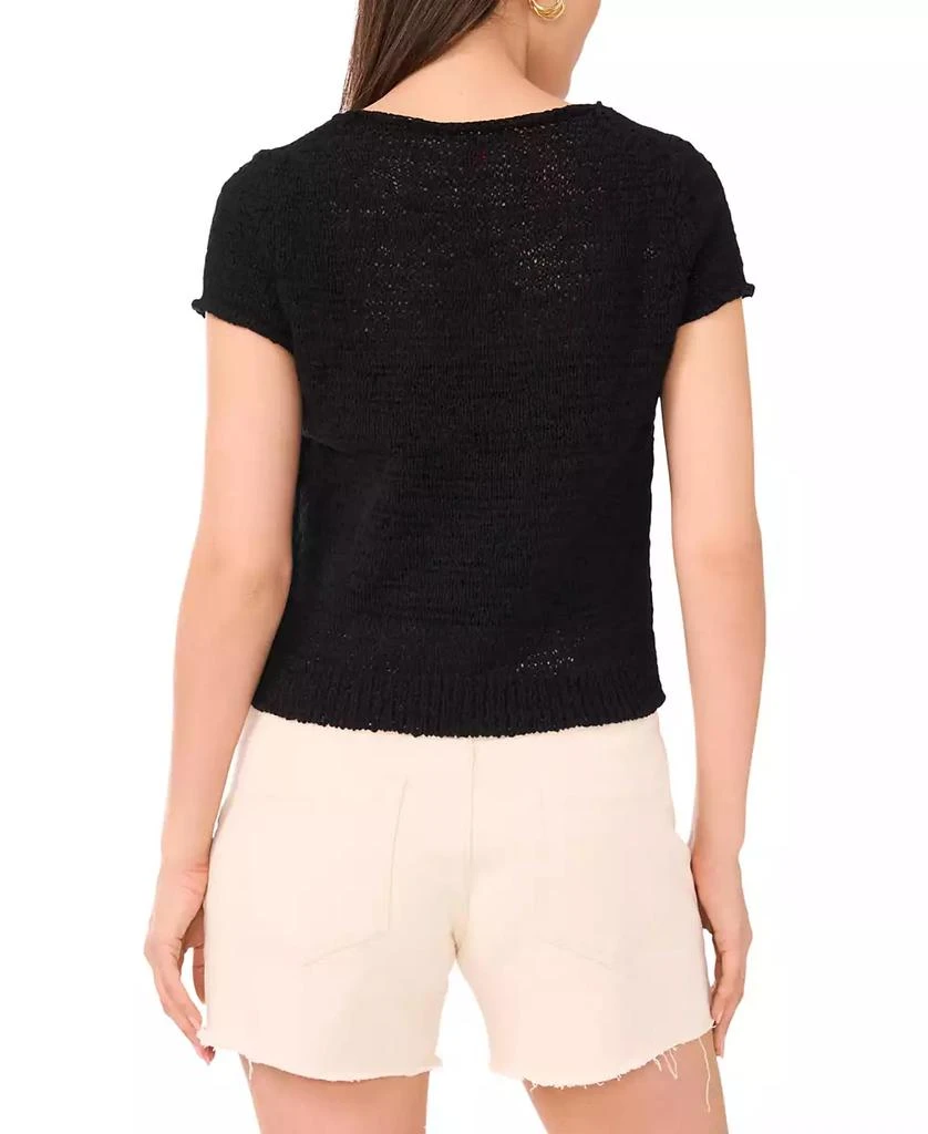Vince Camuto Women
s Short-Sleeve Knit Top 3