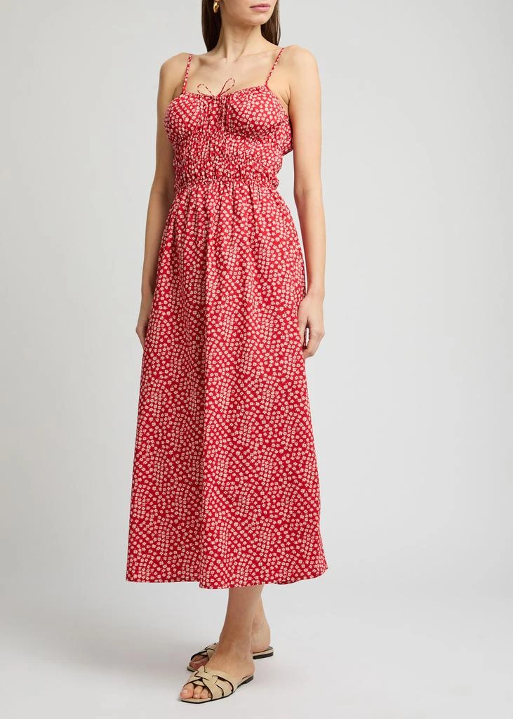 FAITHFULL THE BRAND Marianne floral-print cotton midi dress 2