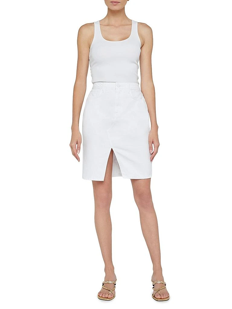 L'Agence Tylee Denim Skirt 2