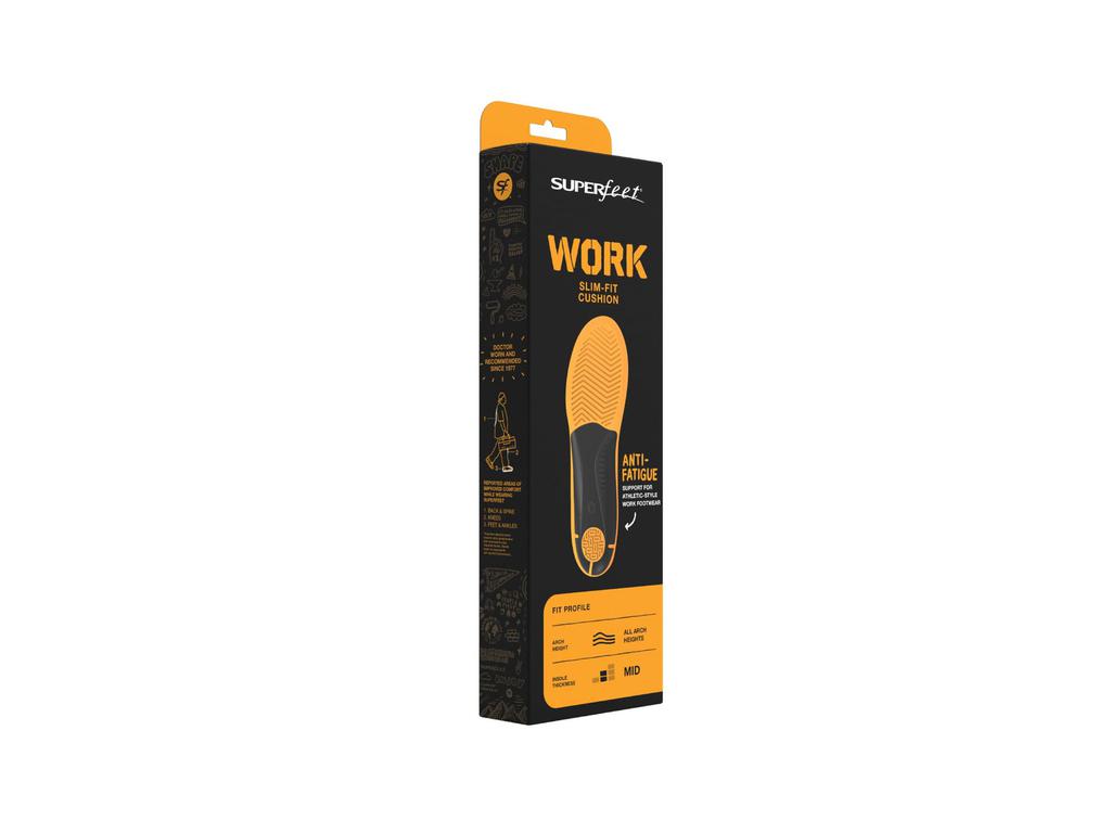 SUPERFEET Work Cushion Slim-Fit