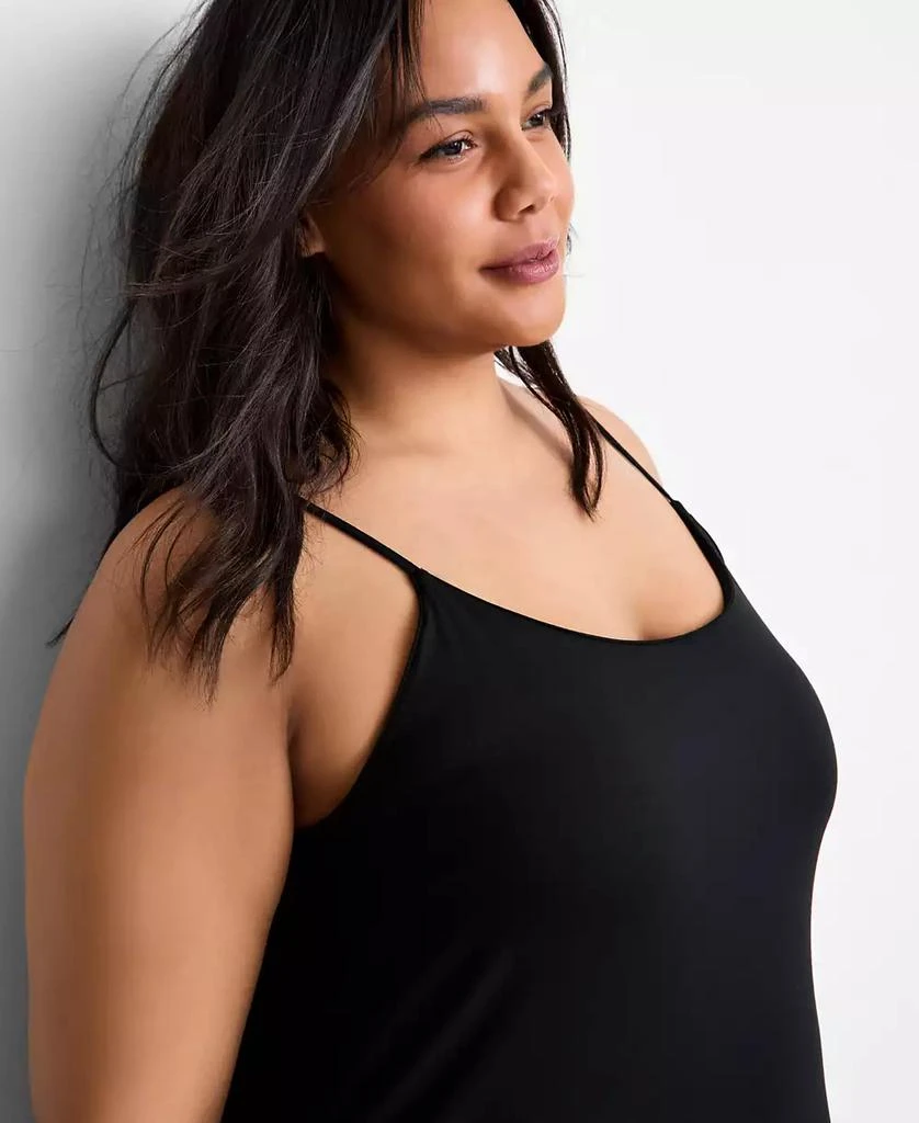 Macy's Women's Solid Shelf-Bra Chemise, Exclusively at Macy's 8