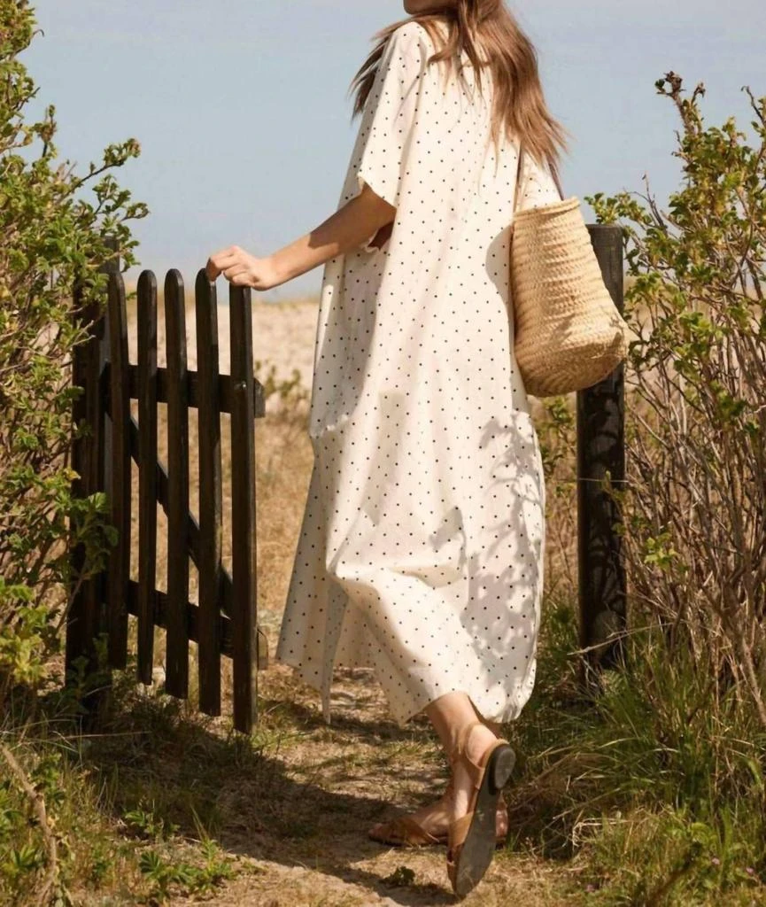 Moshi Moshi Mind Moshi Moshi Mind - Black Dotted Kaftan 3