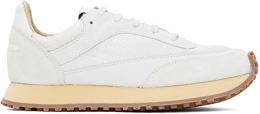 Spalwart White Tempo Low Transparent Sneakers