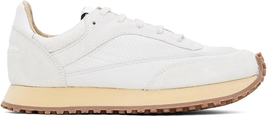 Spalwart White Tempo Low Transparent Sneakers 1