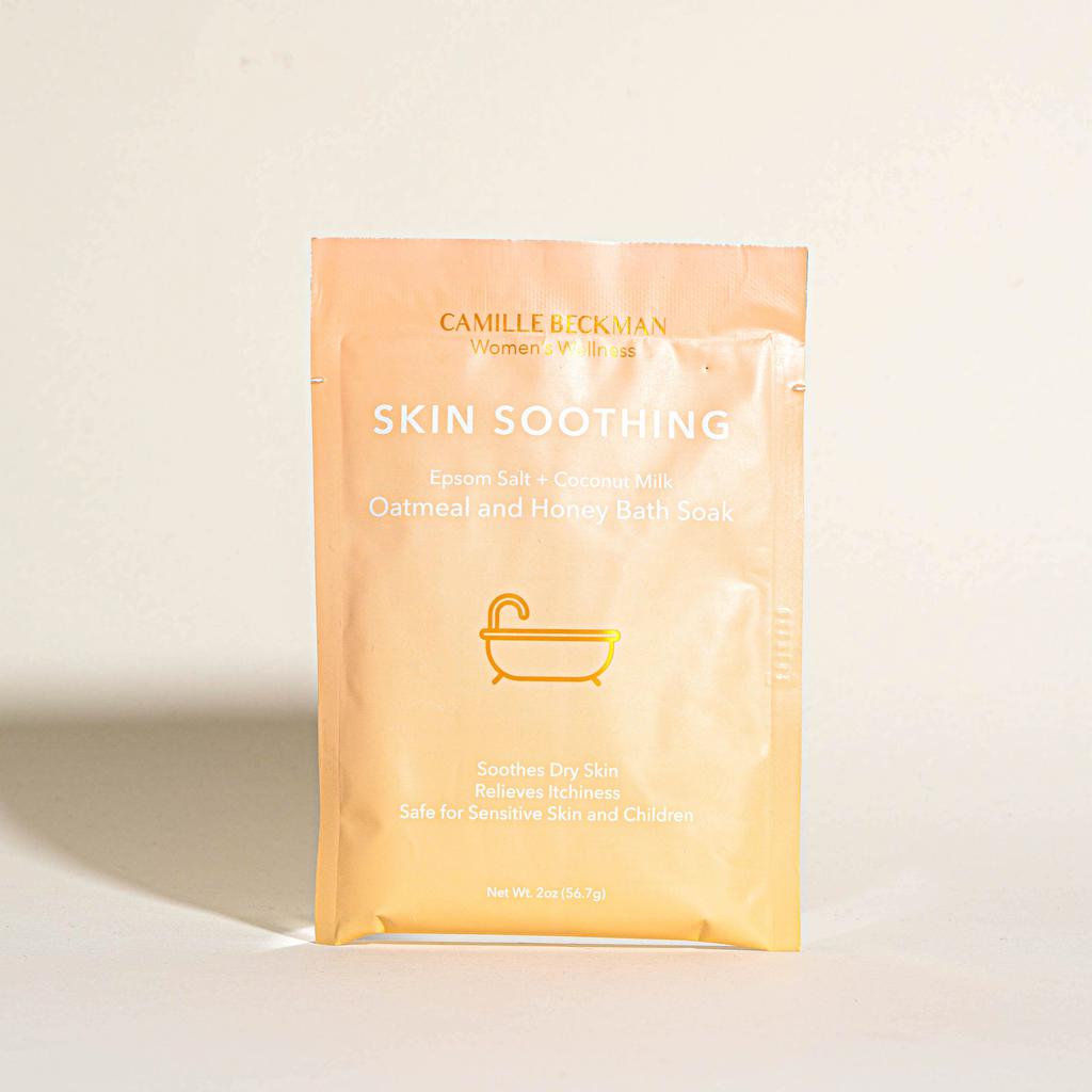 Camille Beckman Value Bundle - Skin Soothing - Oatmeal and Honey Bath Soak (4 Pack)