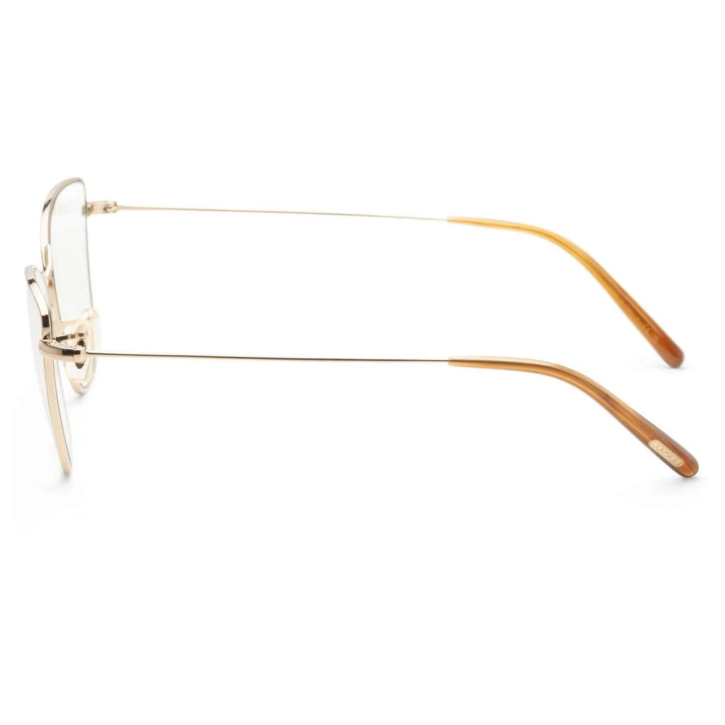 Oliver Peoples Oliver Peoples Women's Gold Cat-Eye Opticals 2