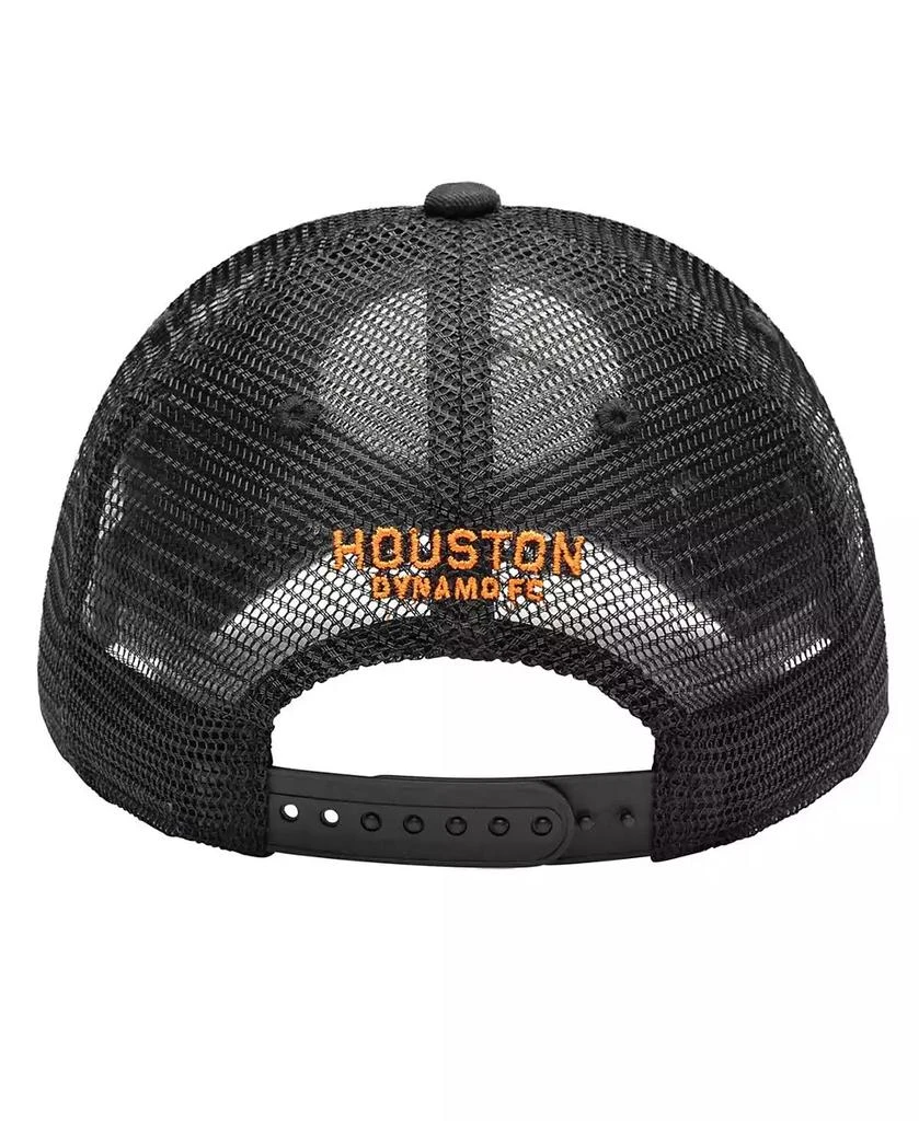 Fan Ink Men's Black Houston Dynamo FC Atmosphere Trucker Adjustable Hat 4