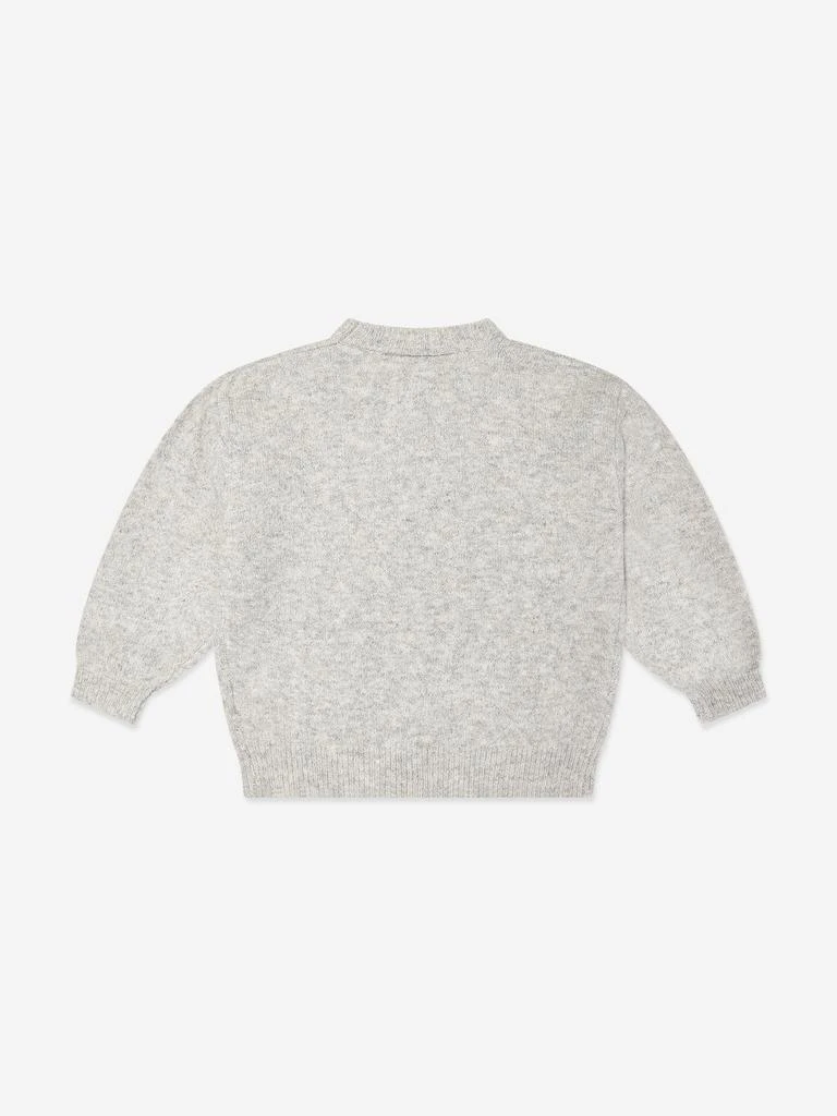 The Couture Club The Couture Club Kids CTRE Sweatshirt in Grey 2