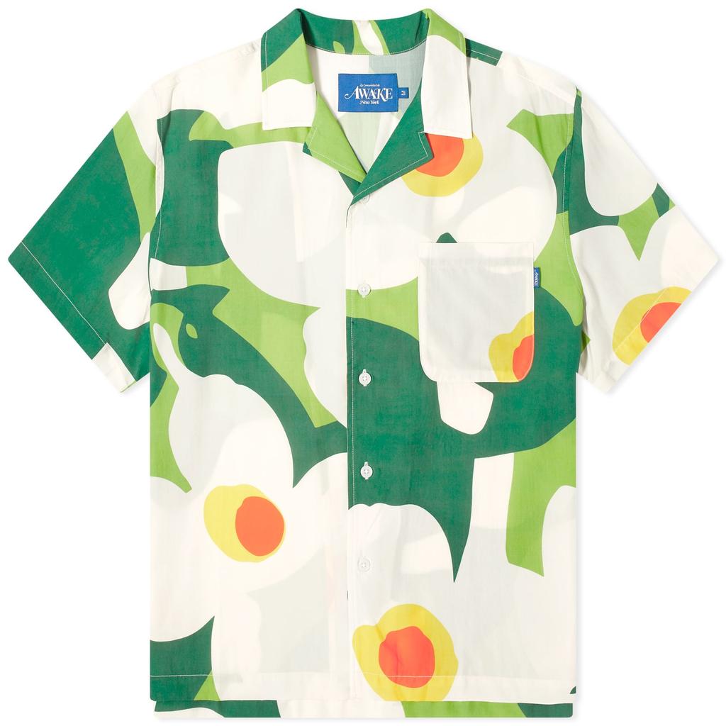 Awake NY Awake NY Floral Camp Collar Shirt