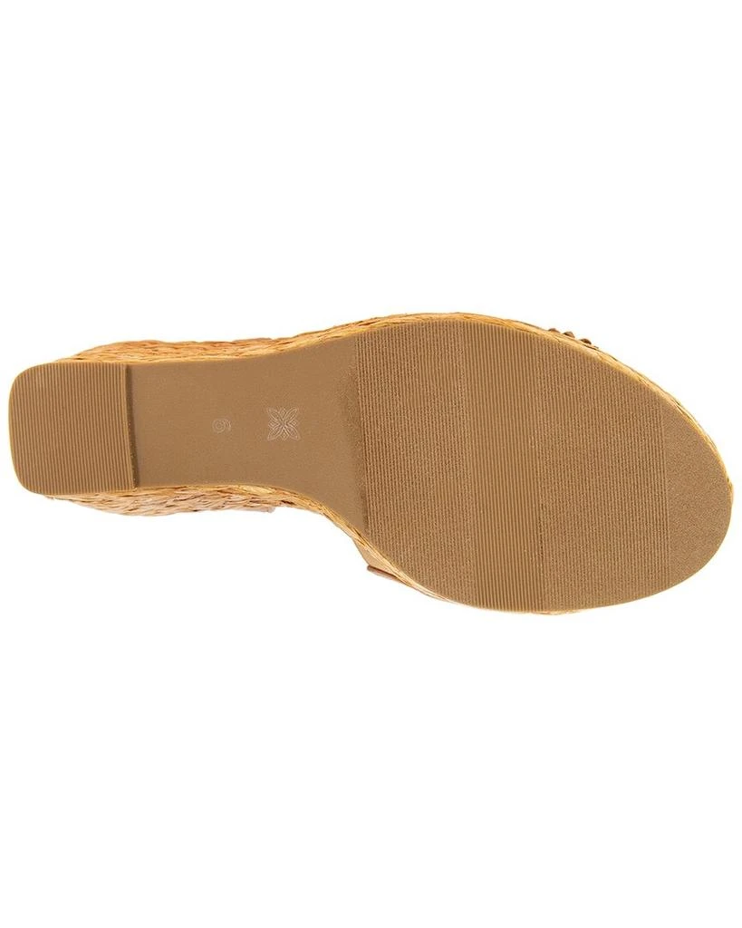 BCBG Erika Raffia Wedge 4