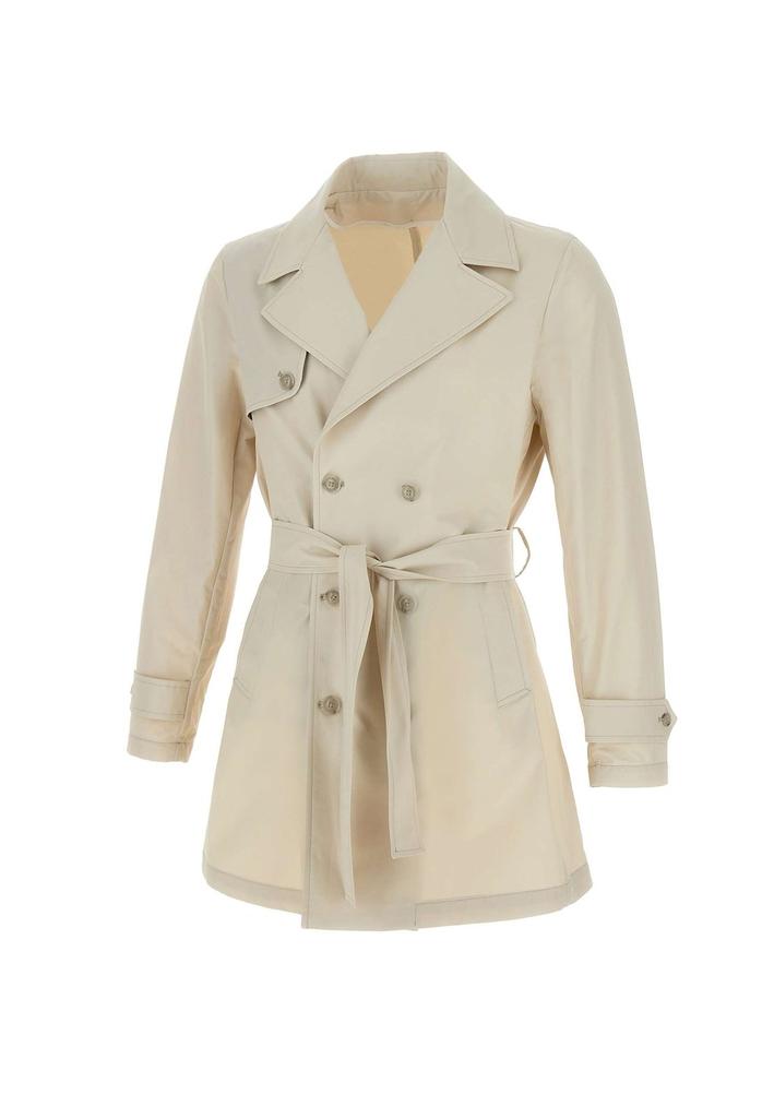 BARBA Barba Double-Breasted Trench Coat