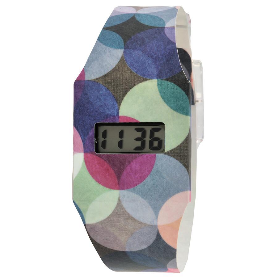 Pappwatch Multiply Quartz Paperlike Digital Unisex Watch PU12242
