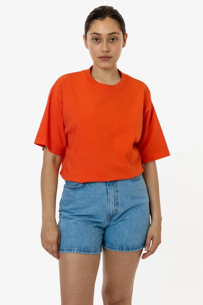 Los Angeles Apparel The 1801 - 6.5oz Garment Dye Crew Neck T-Shirt 10