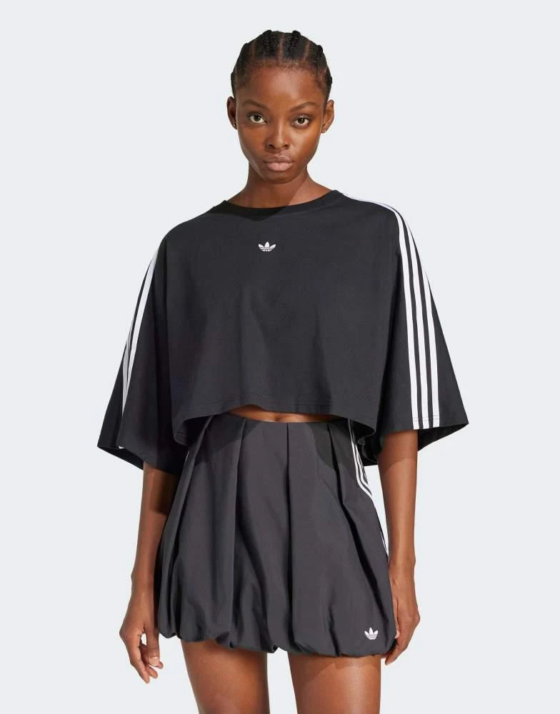 Adidas adidas Originals BOXY TEE in black 1