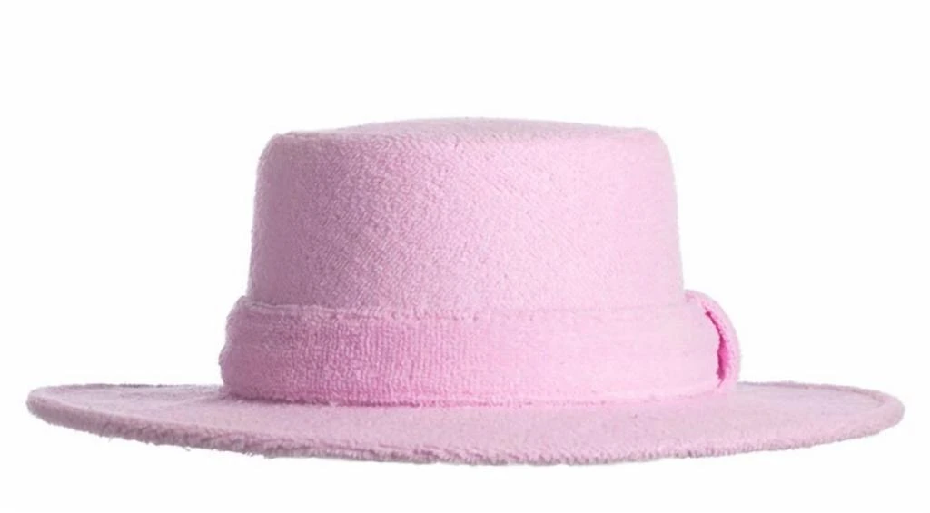 ASN Women's Terry Hat In Pink 1