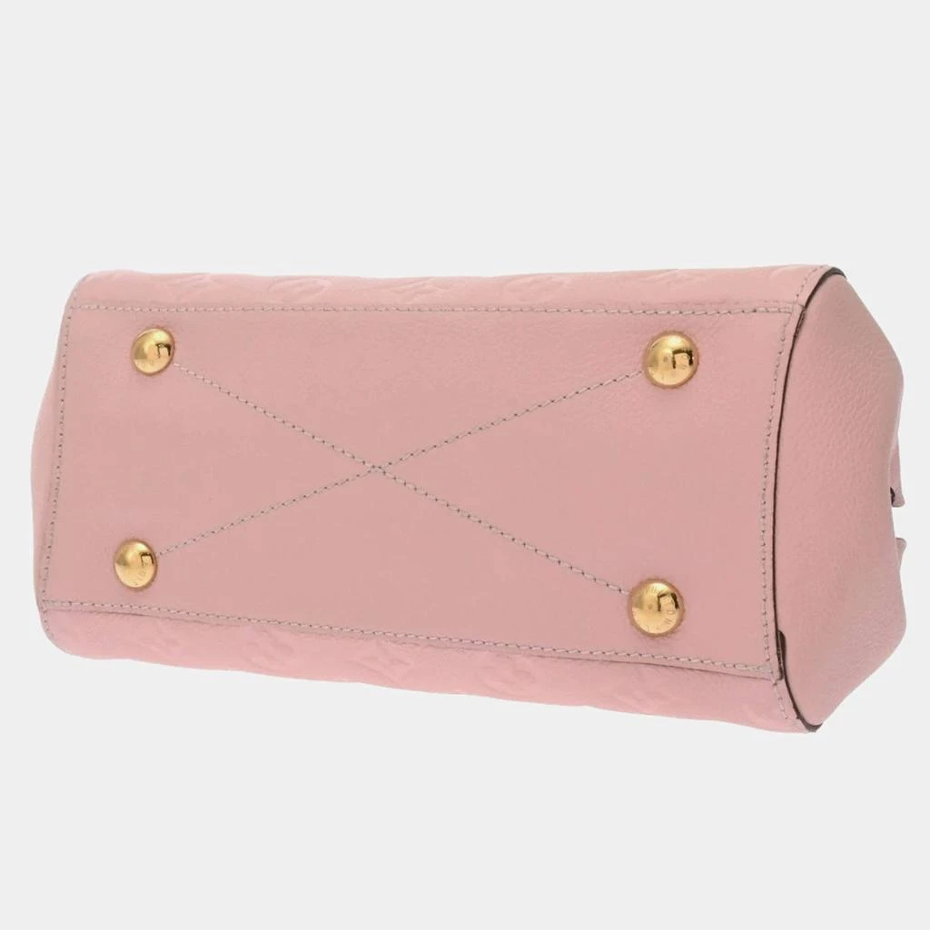 Louis Vuitton Louis Vuitton Rose Poudre Leather Monogram Empreinte Montaigne BB Handbag 4