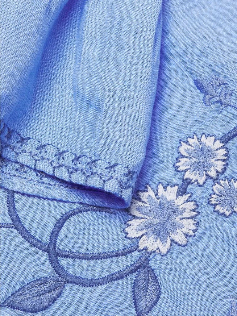 Johnny Was Madaleina Embroidered Ruffle Dress 6
