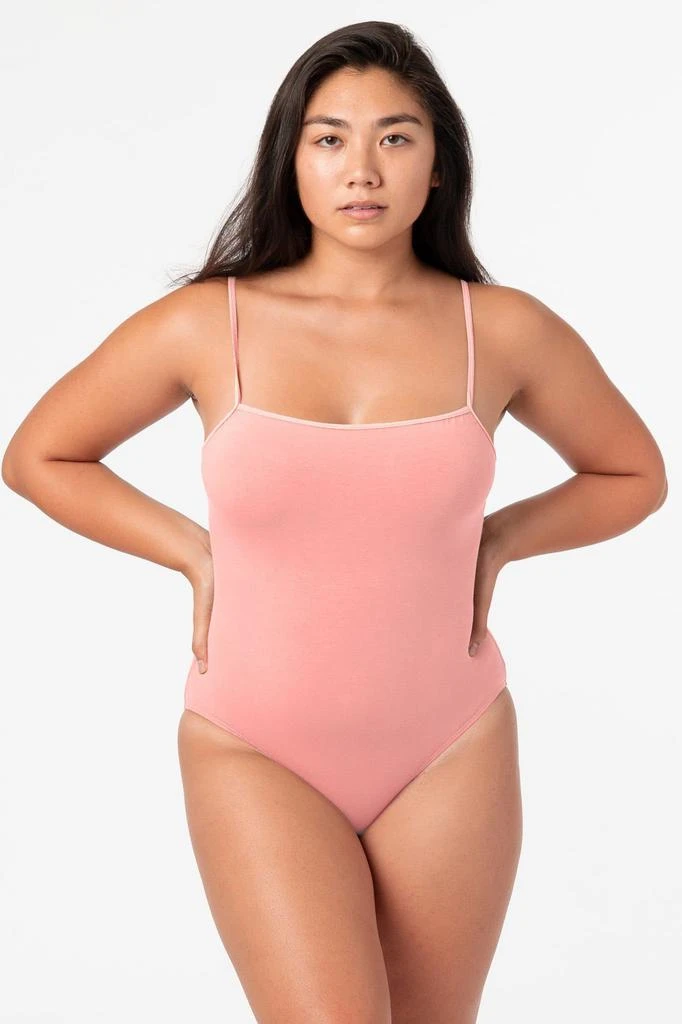 Los Angeles Apparel B100CF - Spaghetti Bodysuit 3