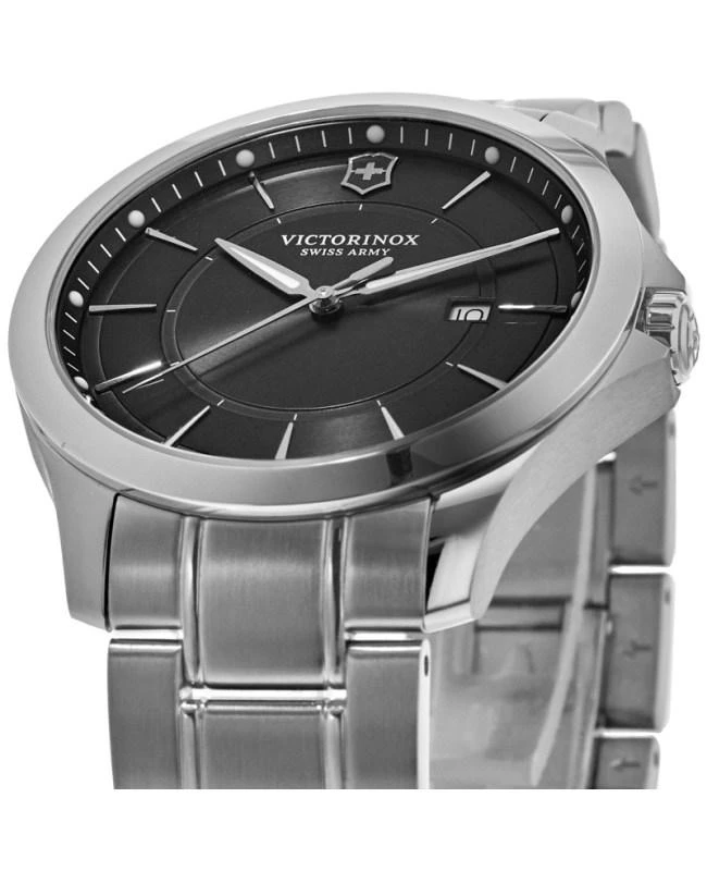 Swiss Army Victorinox Swiss Army Alliance Quartz Black Dial Steel Men's Watch 241909 2