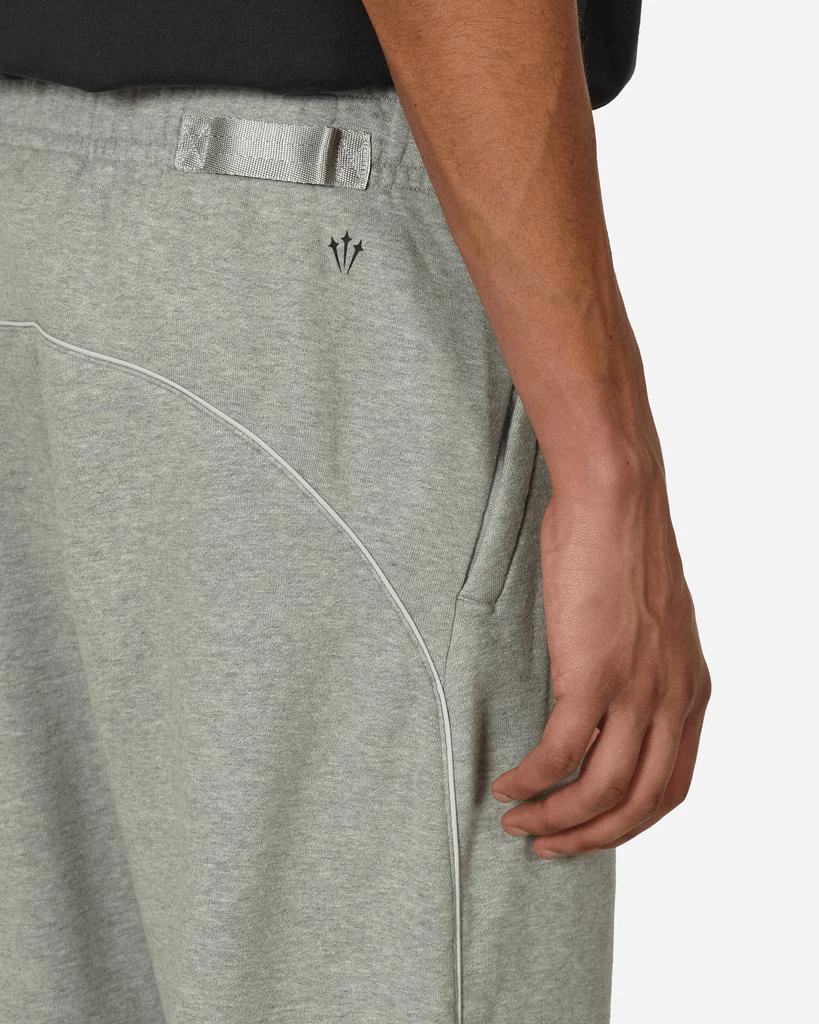 NIKE NOCTA Open Hem Fleece Pants Dark Grey Heather 5